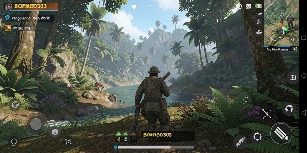Tampilan gameplay BORNEO303 yang memukau dan menantang.