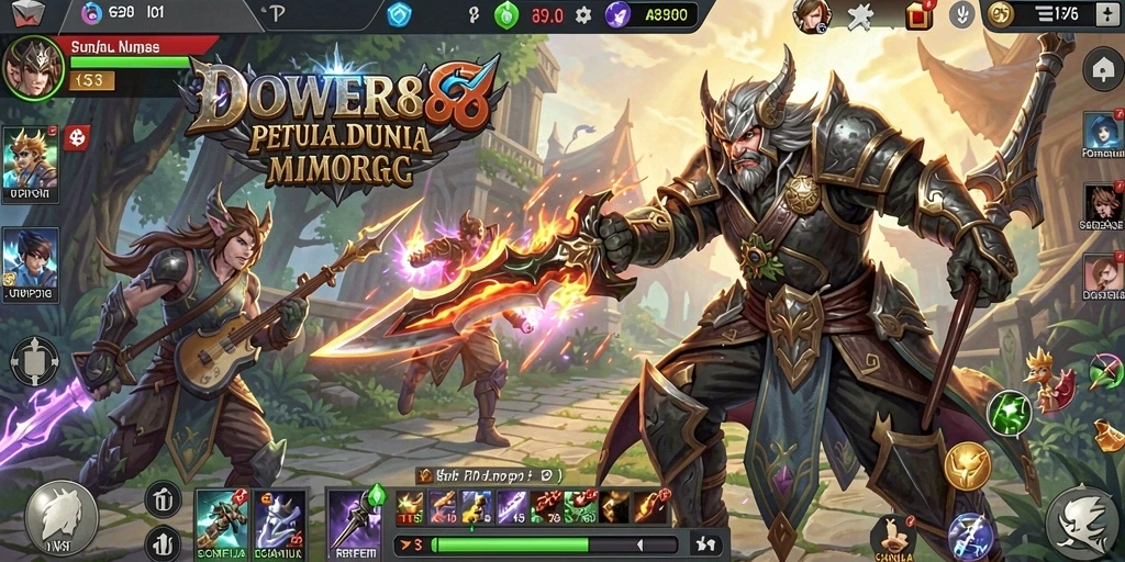 Gameplay menarik di DOWER88 dengan grafis yang menawan.