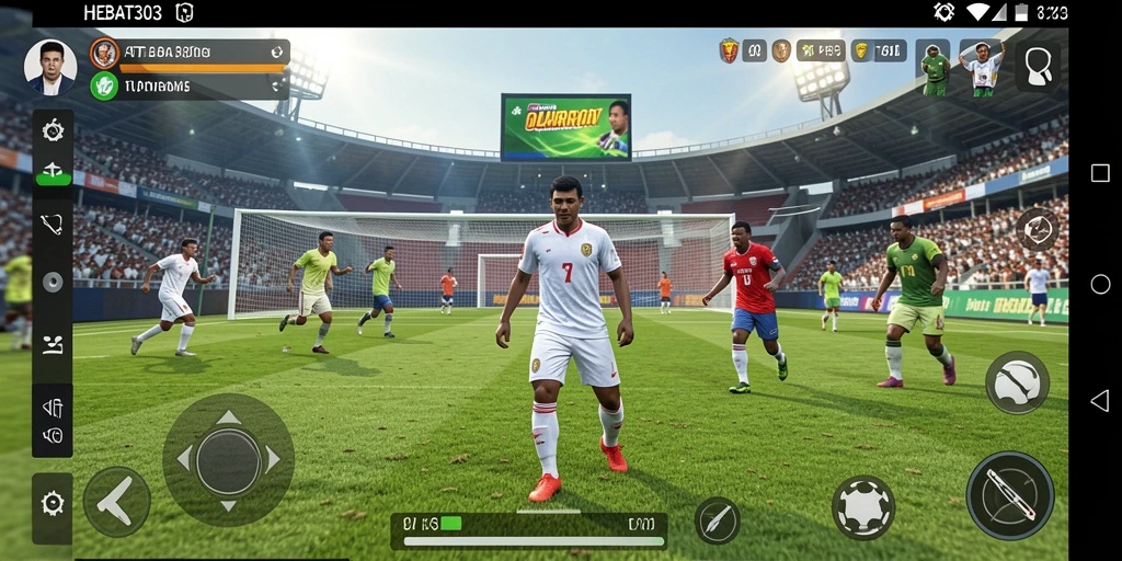 Tangkapan layar menampilkan aksi gameplay seru HEBAT303.