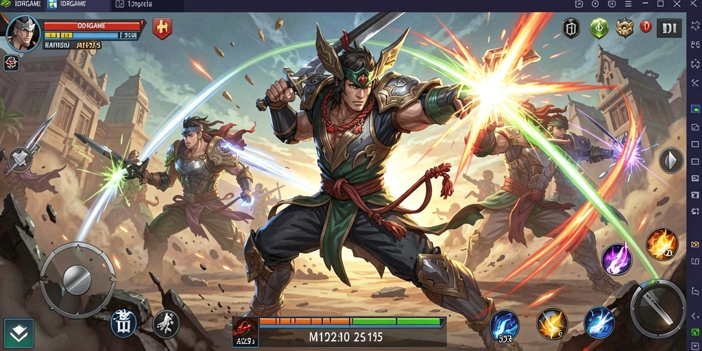 Gameplay intens IDRGAME yang memukau dan seru.