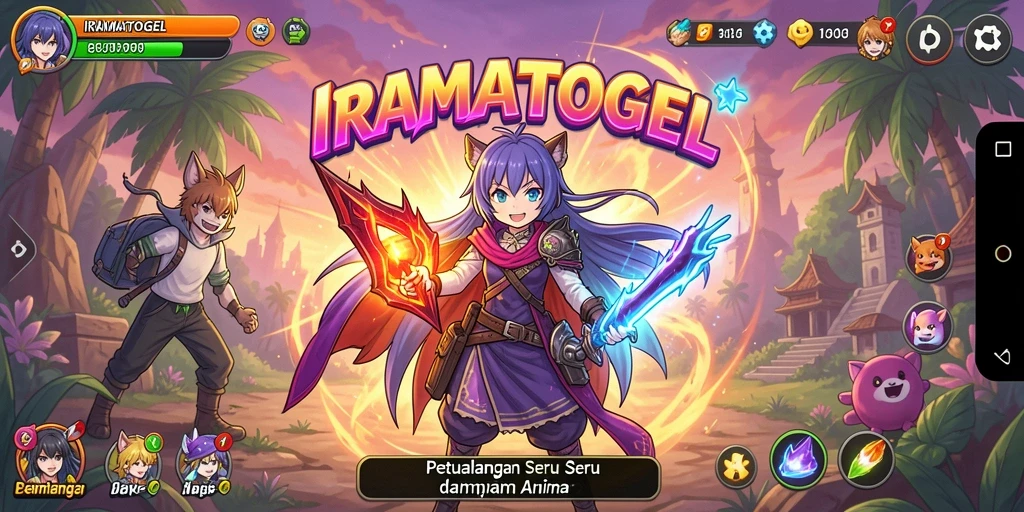 Tangkapan layar gameplay IRAMATOGEL yang menarik dan penuh aksi.