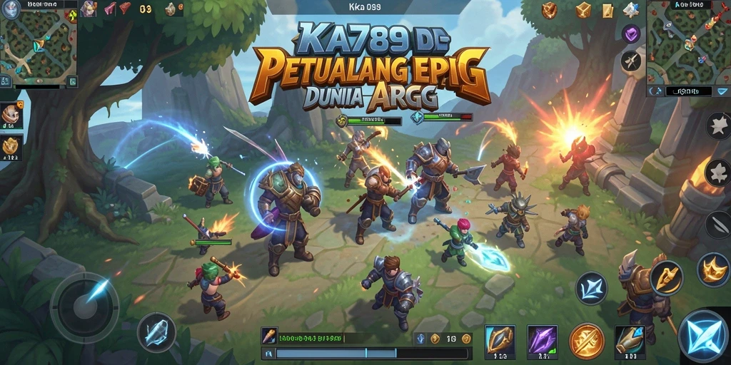Tampilan gameplay ARPG yang menakjubkan di KA789.