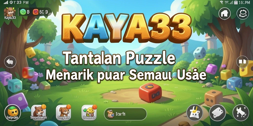 Tampilan gameplay KAYA33 dengan berbagai teka-teki menarik.