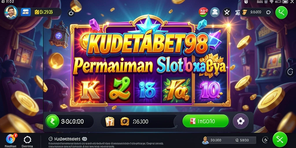 Tampilan gameplay KUDETABET98 yang menarik dan penuh warna.