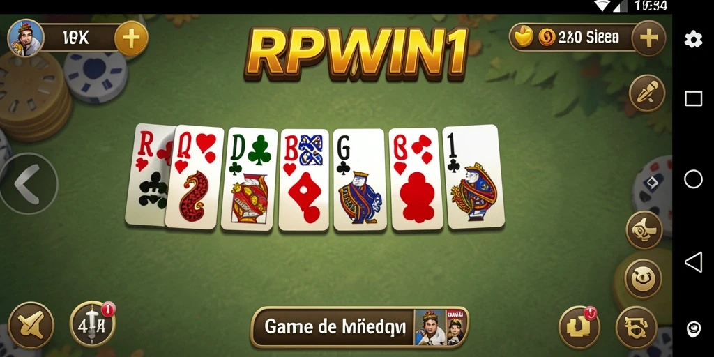 Tampilan menarik gameplay Domino RPWIN1 yang seru.