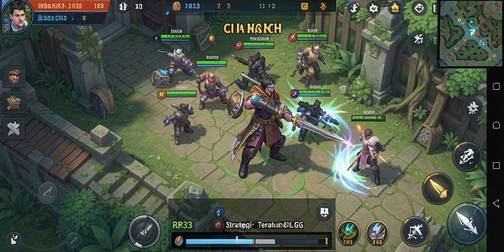 Tampilan menarik dari gameplay <strong>RR33</strong> dengan pertarungan strategis dan grafis memukau.