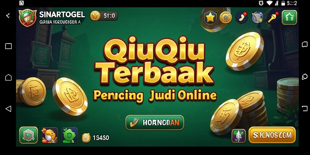 Tampilan gameplay QiuQiu yang seru di SINARTOGEL.