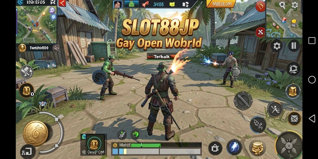 Gameplay menarik di dunia terbuka SLOT88JP.