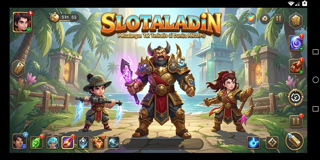 Gameplay seru di dunia SLOTALADIN yang penuh petualangan.